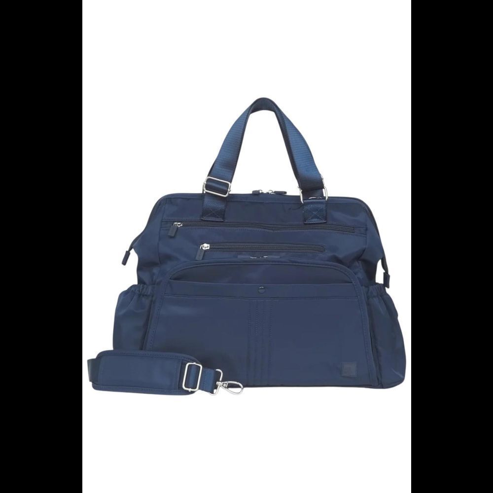 IHKWIP The Any Excursion Duffel Travel Bag Deep Blue
